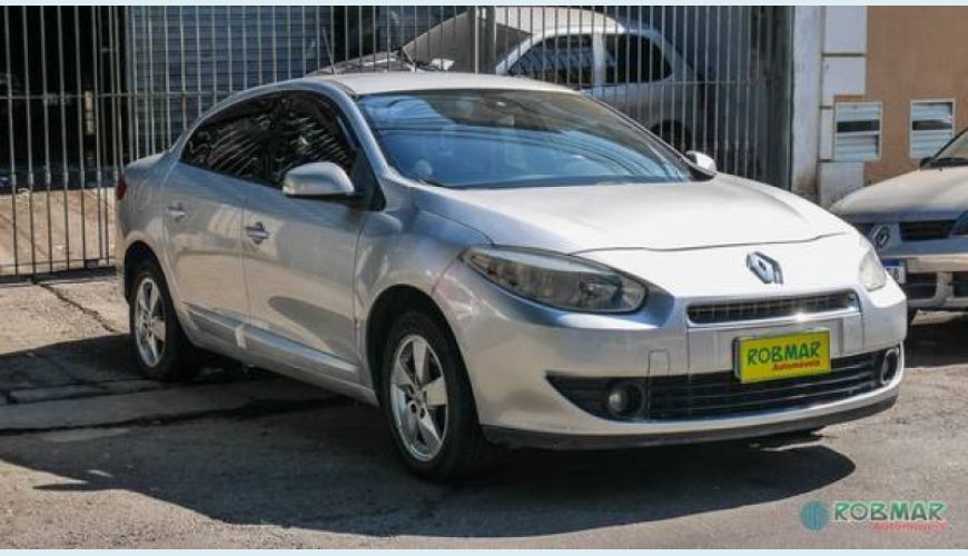 RENAULT FLUENCE 2.0 DYNAMIQUE 16V FLEX 4P - PRATA - 2012 Foto 1 (Grande)