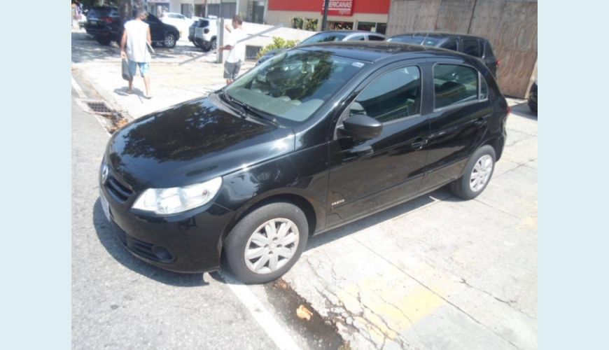 VOLKSWAGEN GOL 1.0 MI 8V FLEX 4P G.V - PRETO - 2012 Foto 1 (Grande)