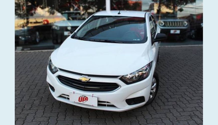 CHEVROLET ONIX 1.0 MPFI JOY 8V FLEX 4P - BRANCO - 2020 Foto 1 (Grande)