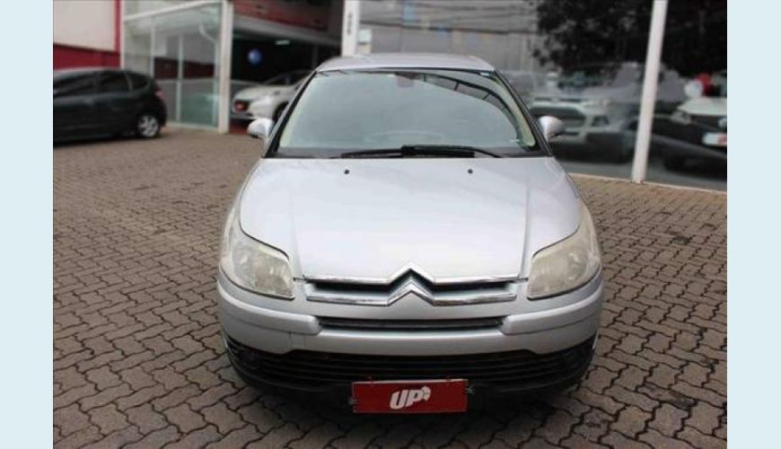 CITROËN C4 2.0 EXCLUSIVE PALLAS 16V 4P AUT. - PRATA - 2008 Foto 1 (Grande)