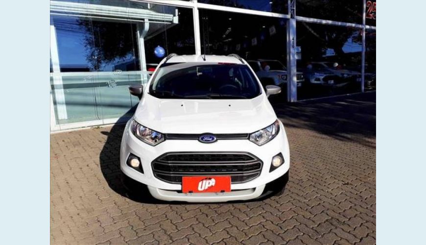 FORD ECOSPORT 1.6 FREESTYLE 16V FLEX 4P - BRANCO - 2014 Foto 1 (Grande)