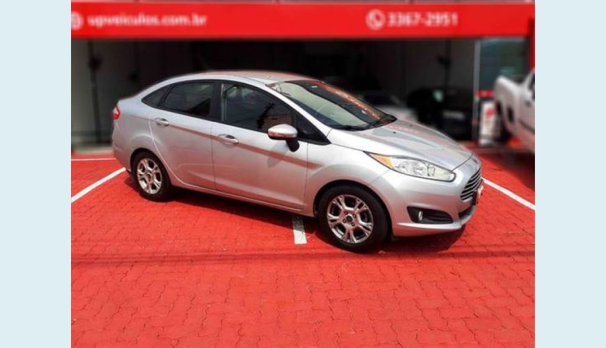 FORD FIESTA 1.6 SE SEDAN 16V FLEX 4P POWERSHIFT - PRATA - 2014 Foto 1 (Grande)