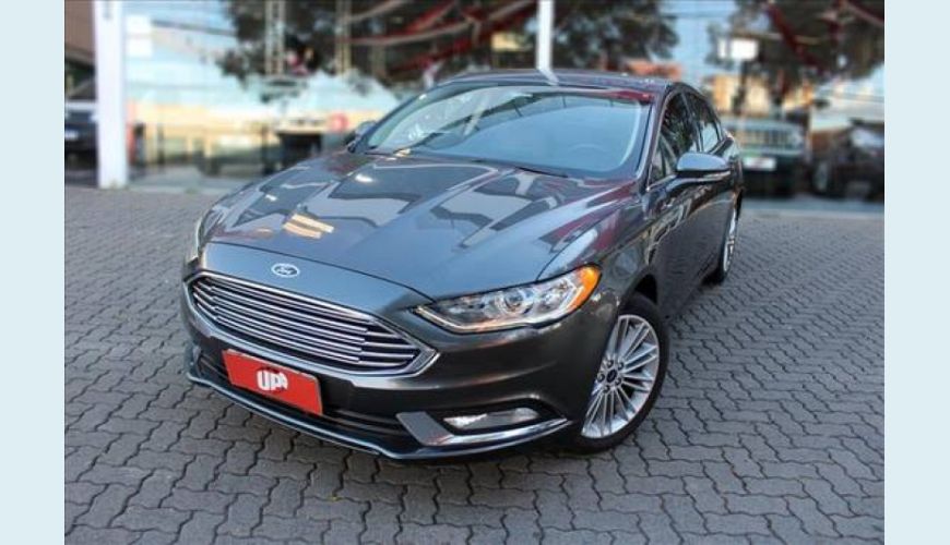 FORD FUSION 2.5 SE 16V FLEX 4P AUT. - CINZA - 2018 Foto 1 (Grande)