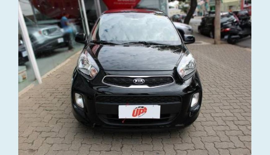 KIA PICANTO 1.0 EX 12V FLEX 4P - PRETO - 2016 Foto 1 (Grande)