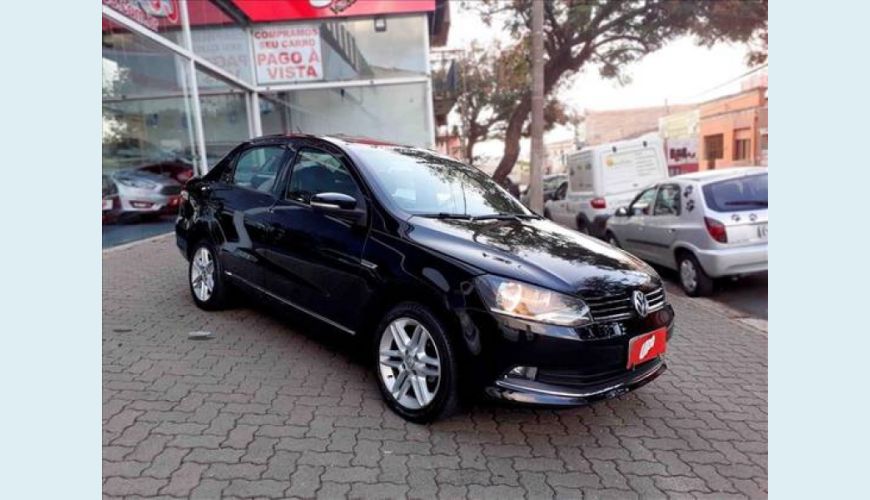 VOLKSWAGEN VOYAGE 1.6 MI EVIDENCE 8V FLEX 4P - PRETO - 2015 Foto 1 (Grande)