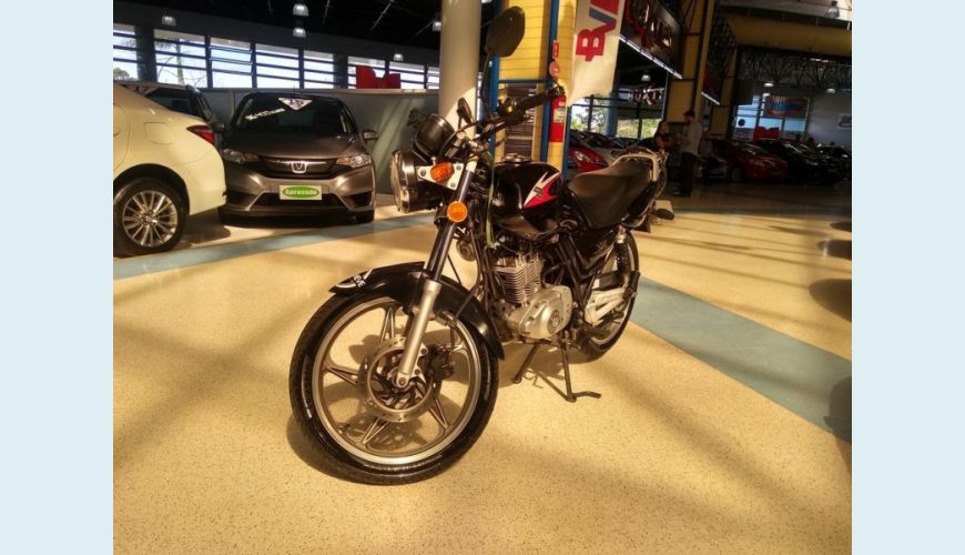 SUZUKI YES 125 SE STREET - PRETO - 2008 Foto 1 (Grande)