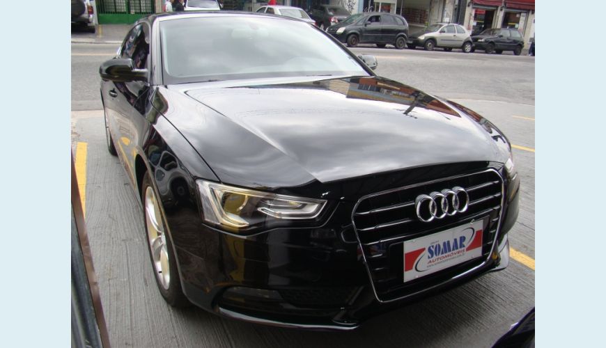 AUDI A5 1.8 TFSI SPORTBACK ATTRACTION 16V 4P MULTITRONIC - PRETO - 2015 Foto 1 (Grande)