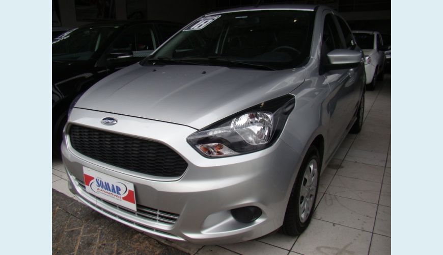 FORD KA 1.0 TI-VCT SE 12V FLEX 4P - PRATA - 2018 Foto 1 (Grande)