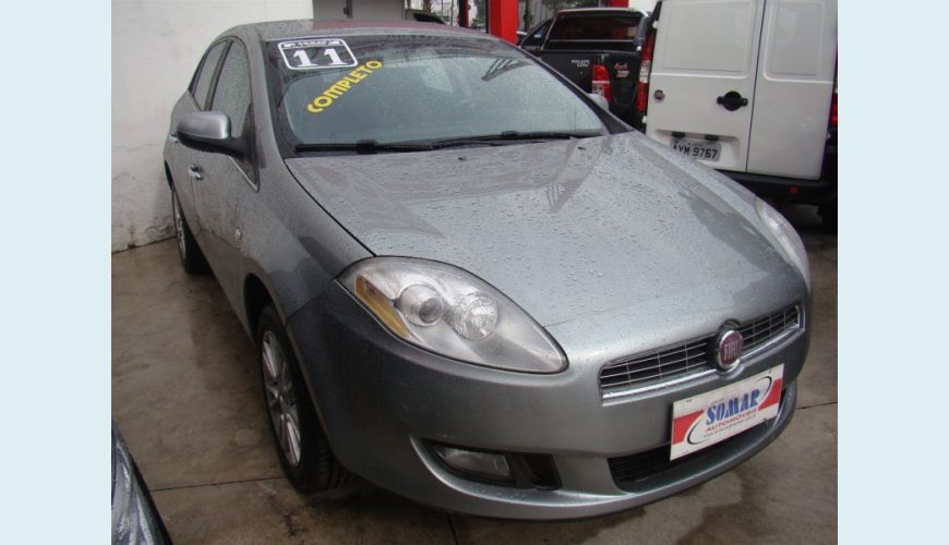 FIAT BRAVO 1.8 ESSENCE 16V FLEX 4P AUT. - CINZA - 2011 Foto 1 (Grande)