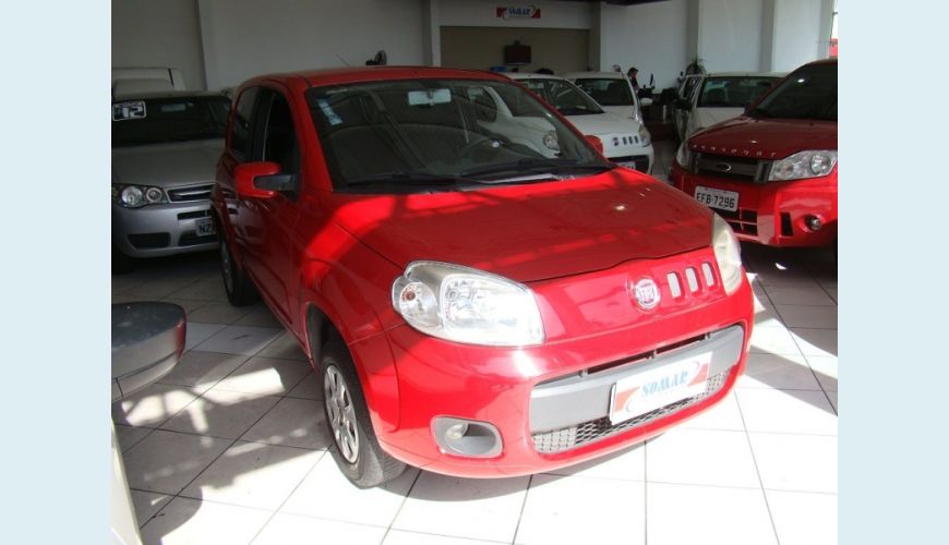 FIAT UNO 1.0 EVO VIVACE 8V FLEX 2P - VERMELHO - 2012 Foto 1 (Grande)