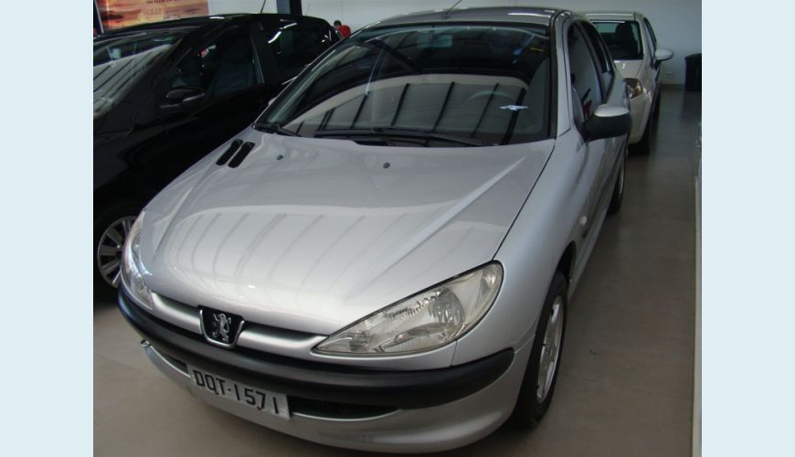 PEUGEOT 206 1.4 PRESENCE 8V 2P - PRATA - 2005 Foto 1 (Grande)