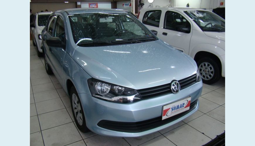 VOLKSWAGEN VOYAGE 1.6 MI TRENDLINE 8V FLEX 4P - AZUL - 2015 Foto 1 (Grande)