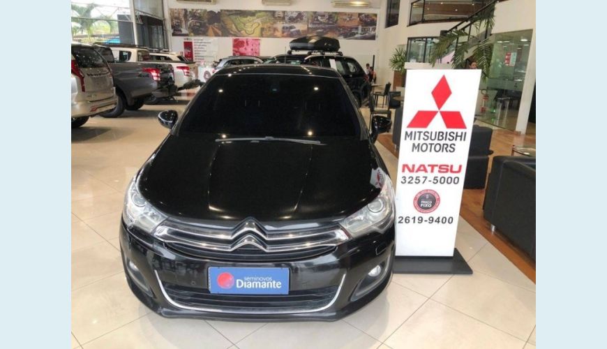 CITROËN C4 LOUNGE 1.6 EXCLUSIVE 16V TURBO 4P AUT. - PRETO - 2014 Foto 1 (Grande)