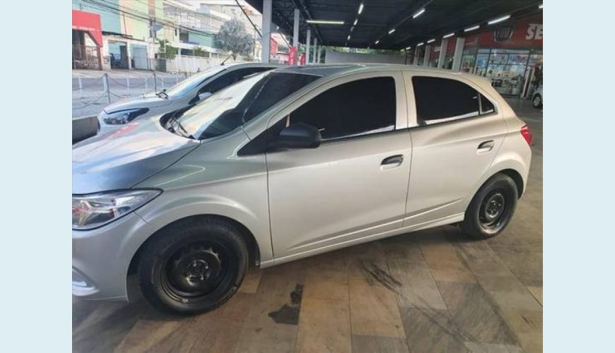 CHEVROLET ONIX 1.0 MPFI JOY 8V FLEX 4P - PRATA - 2018 Foto 1 (Grande)