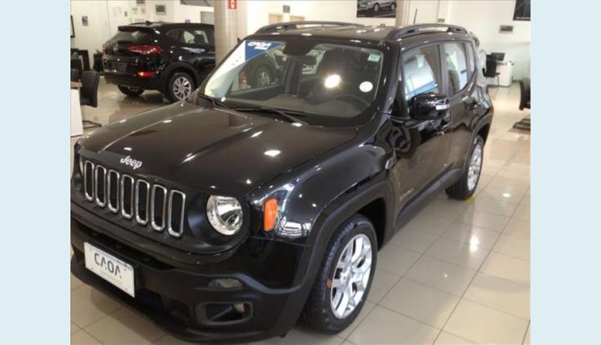 JEEP RENEGADE 1.8 16V FLEX LONGITUDE 4P AUT. - PRETO - 2016 Foto 1 (Grande)
