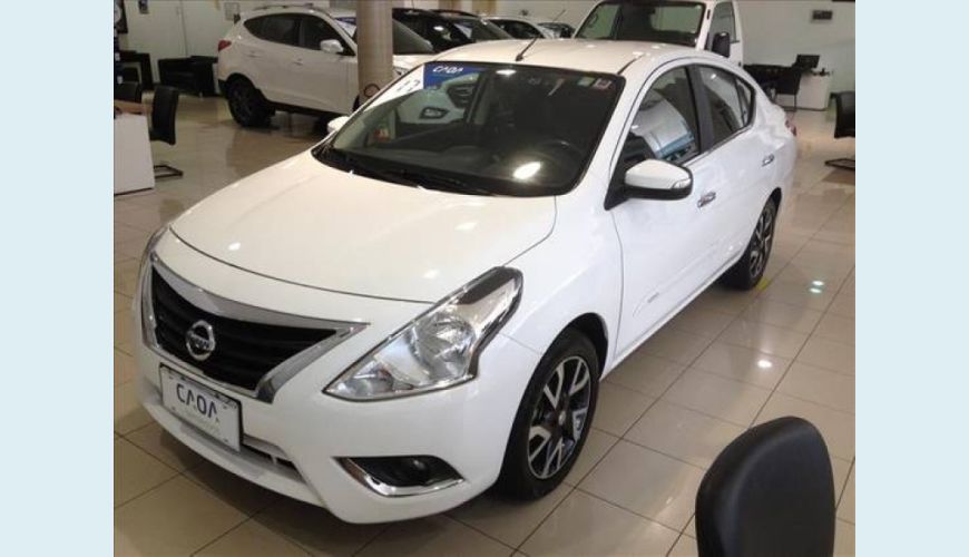 NISSAN VERSA 1.6 16V FLEX SL 4P XTRONIC - BRANCO - 2017 Foto 1 (Grande)