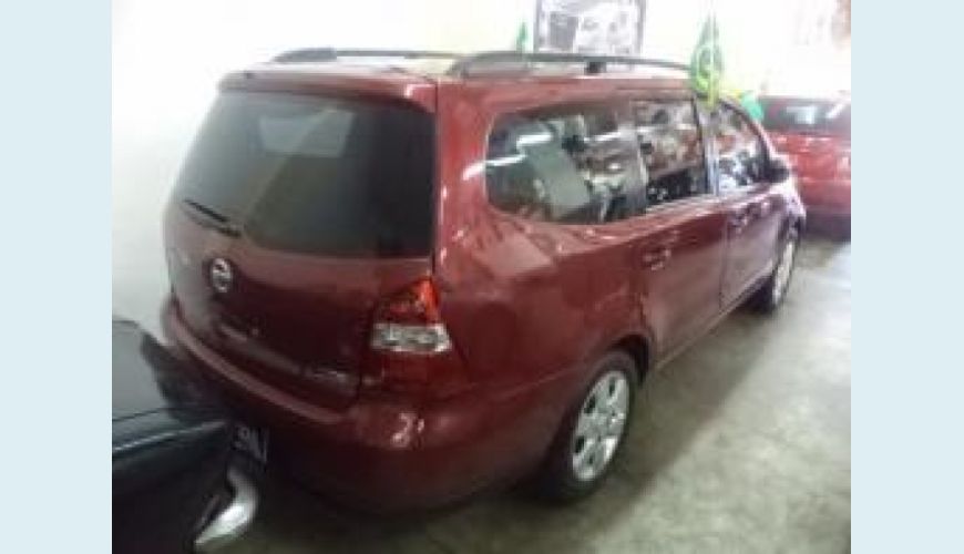 NISSAN GRAND LIVINA 1.8 16V FLEX 4P AUT. - VINHO - 2010 Foto 1 (Grande)