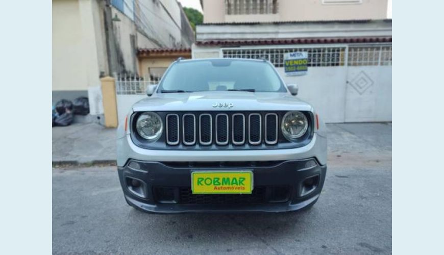 JEEP RENEGADE 1.8 16V FLEX LONGITUDE 4P AUT. - PRATA - 2016 Foto 1 (Grande)