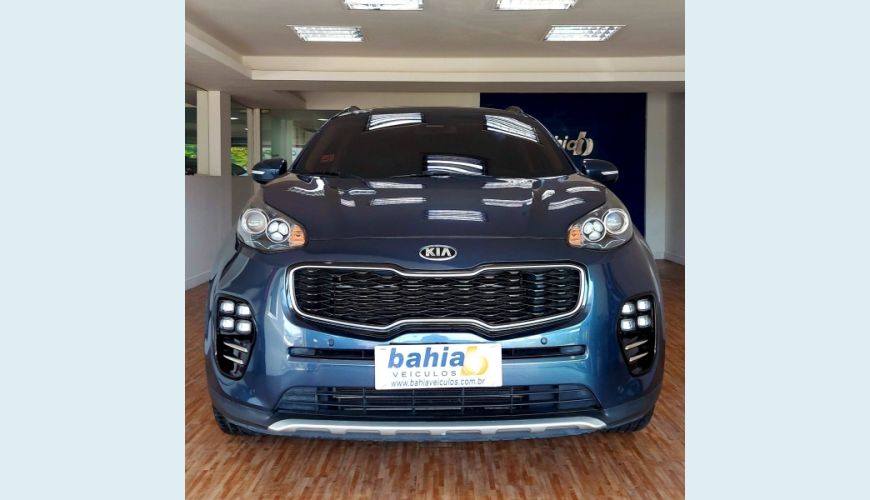 KIA SPORTAGE 2.0 EX 4X2 16V FLEX 4P AUT. - AZUL - 2018 Foto 1 (Grande)