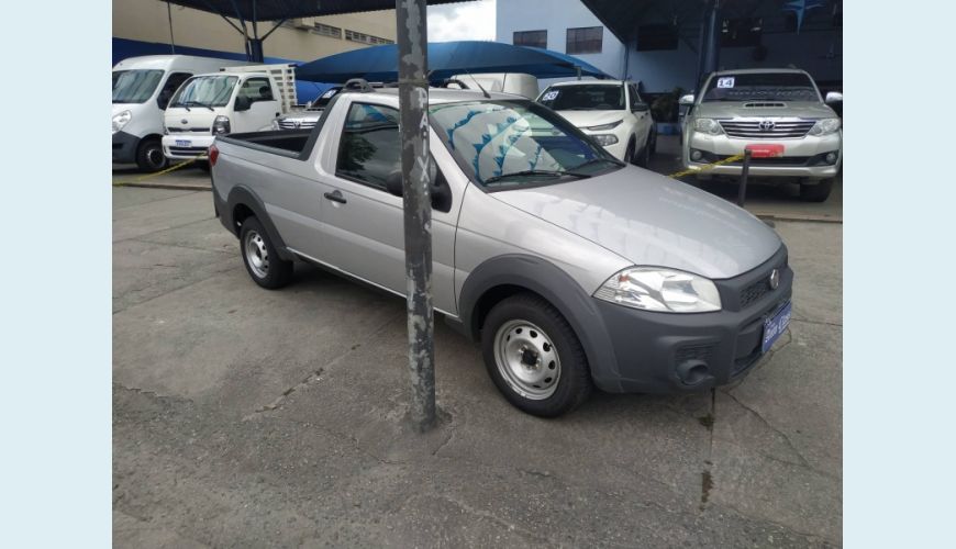 FIAT STRADA 1.4 MPI WORKING CS 8V FLEX 2P - PRATA - 2020 Foto 1 (Grande)