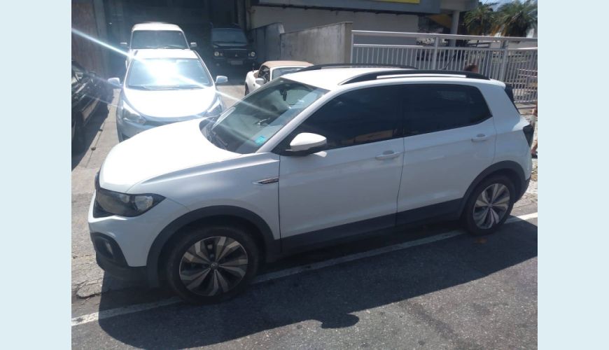 VOLKSWAGEN T-CROSS 1.0 200 TSI TOTAL FLEX COMFORTLINE AUT. - BRANCO - 2020 Foto 1 (Grande)