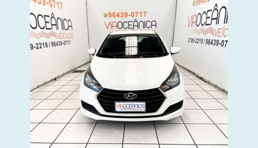 HYUNDAI HB 20 1.0 COMFORT 12V FLEX 4P - BRANCO - 2017 Foto 1 (Grande)