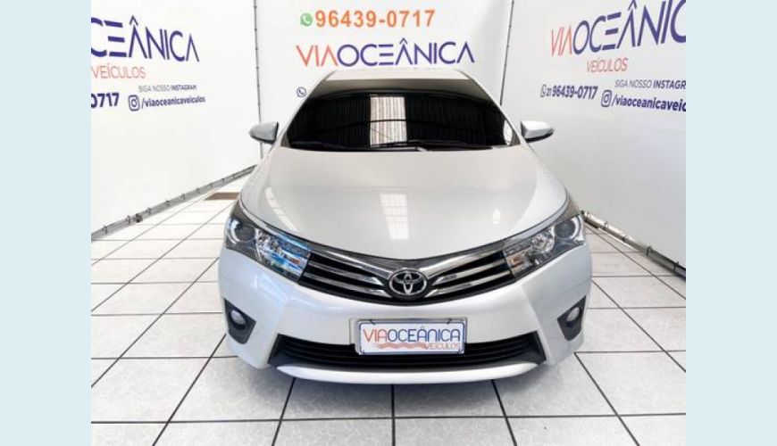 TOYOTA COROLLA 2.0 ALTIS 16V FLEX 4P AUT. - PRATA - 2015 Foto 1 (Grande)