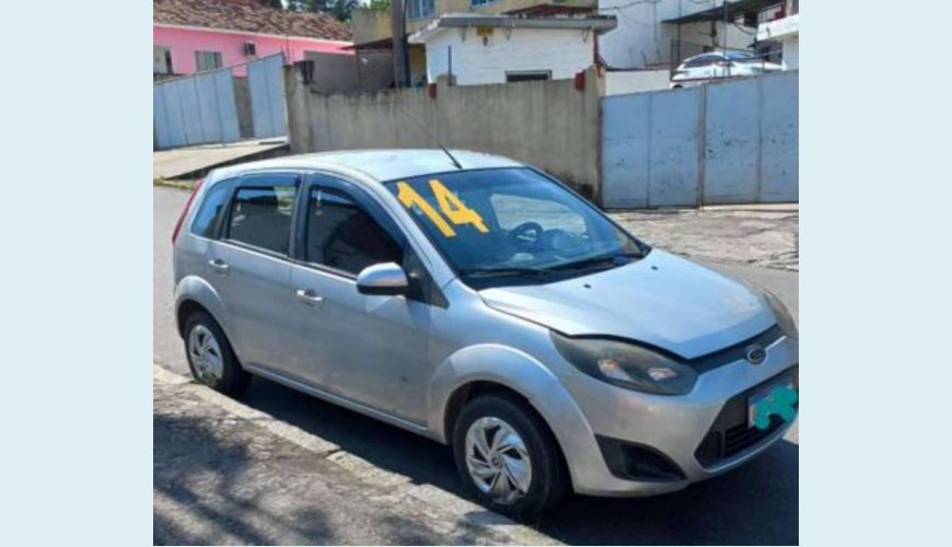 FORD FIESTA 1.0 ROCAM SE 8V FLEX 4P - PRATA - 2014 Foto 1 (Grande)