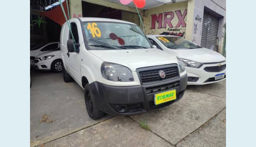 FIAT DOBLO 1.4 MPI CARGO FLEX 2P - BRANCO - 2016 Foto 1 (Grande)