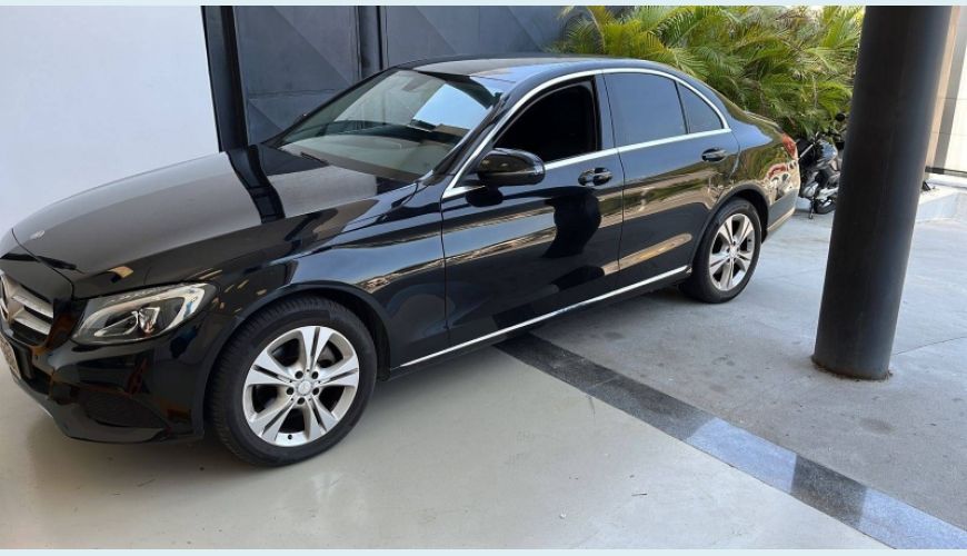MERCEDES-BENZ C 180 1.6 CGI 16V TURBO FLEX 4P AUT. - PRETO - 2016 Foto 1 (Grande)