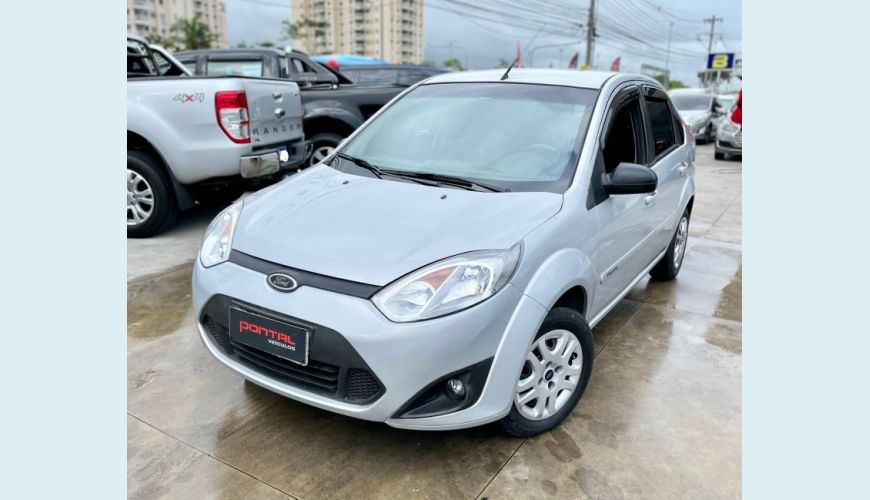 FORD FIESTA 1.6 ROCAM SEDAN 8V FLEX 4P - PRATA - 2013 Foto 1 (Grande)