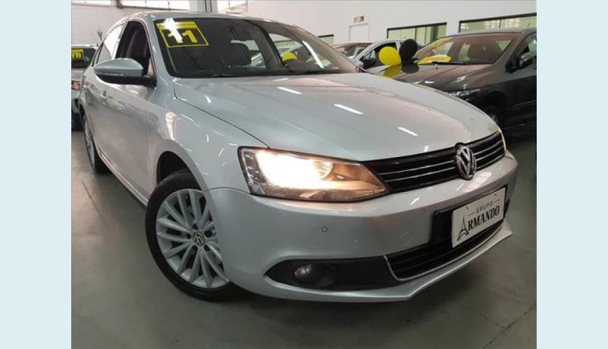 VOLKSWAGEN JETTA 2.0 TSI HIGHLINE 200CV 4P TIPTRONIC - PRATA - 2011 Foto 1 (Grande)