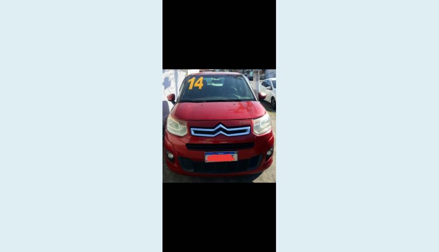 CITROËN C3 PICASSO 1.6 FLEX GLX BVA - VERMELHO - 2014 Foto 1 (Grande)