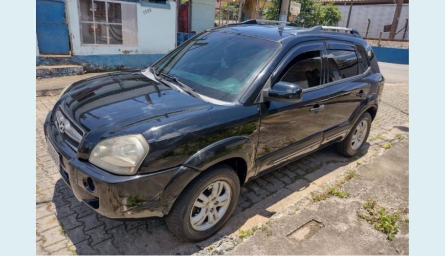 HYUNDAI TUCSON 2.0 MPFI GLS 16V 143CV 2WD 4P AUT. - PRETO - 2008 Foto 1 (Grande)