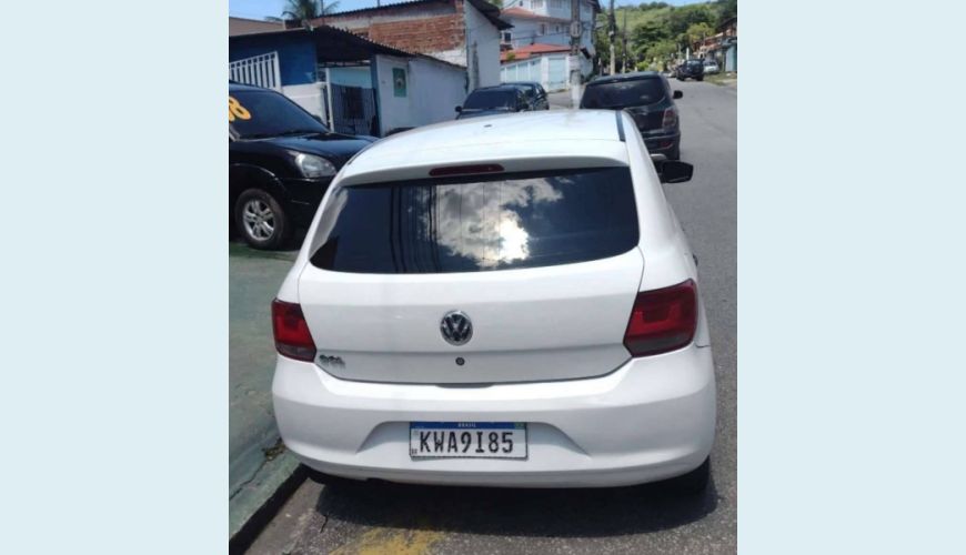 VOLKSWAGEN GOL 1.0 MI CITY 8V FLEX 4P - BRANCO - 2014 Foto 1 (Grande)