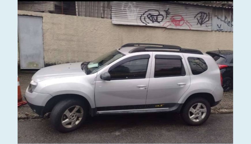 RENAULT DUSTER 1.6 OUTDOOR 4X2 16V FLEX 4P - PRATA - 2015 Foto 1 (Grande)