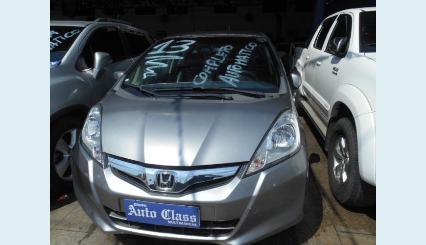 HONDA FIT 1.4 LX 16V FLEX 4P AUT. - PRATA - 2013 Foto 1 (Grande)
