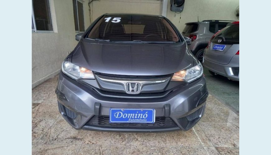 HONDA FIT 1.5 LX 16V FLEX 4P AUT. - CINZA - 2015 Foto 1 (Grande)