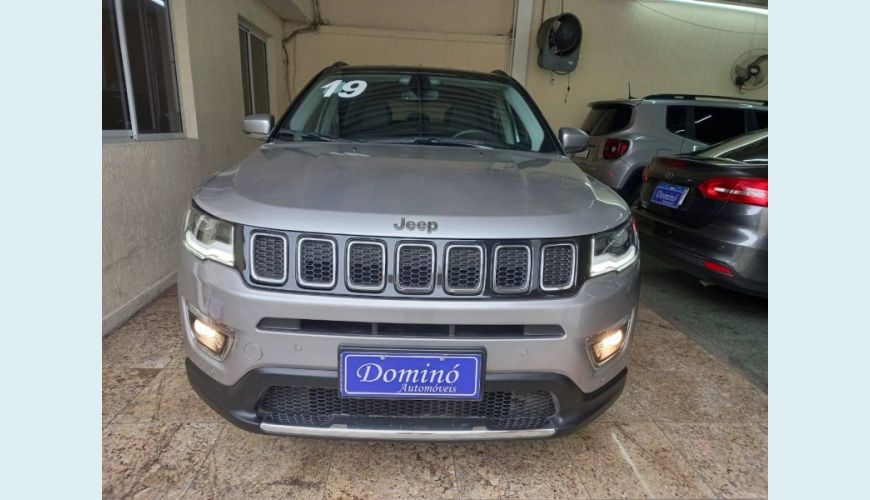 JEEP COMPASS 2.0 16V FLEX LIMITED AUT. - PRATA - 2019 Foto 1 (Grande)