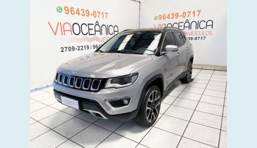 JEEP COMPASS 2.0 16V DIESEL LIMITED 4X4 AUT. - PRATA - 2019 Foto 1 (Grande)