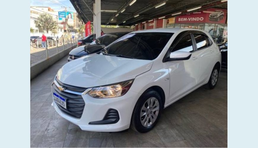 CHEVROLET ONIX 1.0 FLEX LT - BRANCO - 2020 Foto 1 (Grande)