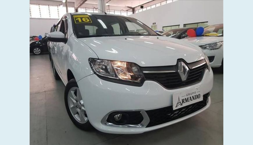 RENAULT SANDERO 1.6 DYNAMIQUE 8V FLEX 4P AUT. - BRANCO - 2016 Foto 1 (Grande)