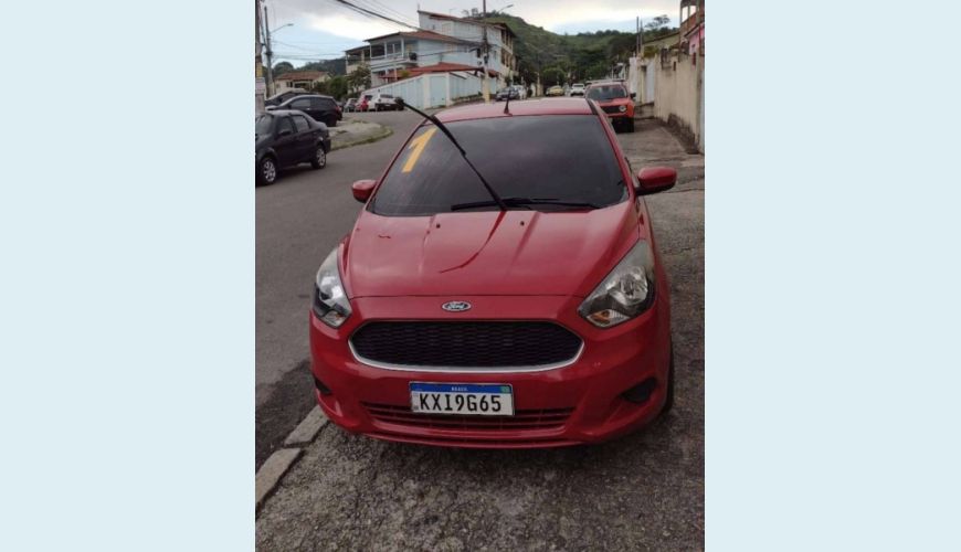 FORD KA 1.0 TI-VCT FLEX SE - VERMELHO - 2018 Foto 1 (Grande)