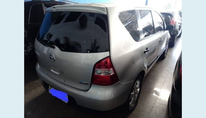 NISSAN LIVINA 1.6 16V FLEX 4P - PRATA - 2011 Foto 1 (Grande)