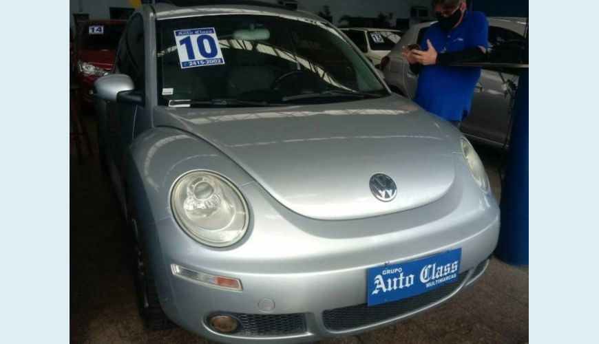 VOLKSWAGEN NEW BEETLE 2.0 MI 8V 2P TIPTRONIC - PRATA - 2010 Foto 1 (Grande)