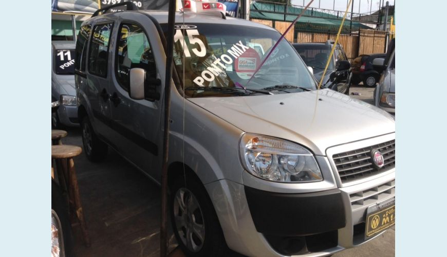 FIAT DOBLO 1.8 MPI ESSENCE 16V FLEX 4P - PRATA - 2015 Foto 1 (Grande)