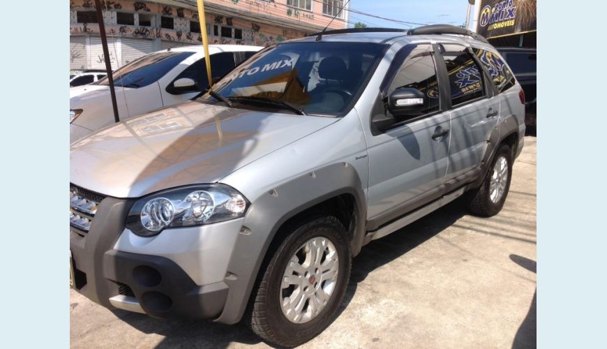 FIAT PALIO 1.8 MPI ADVENTURE LOCKER WEEKEND 16V FLEX 4P - PRATA - 2011 Foto 1 (Grande)