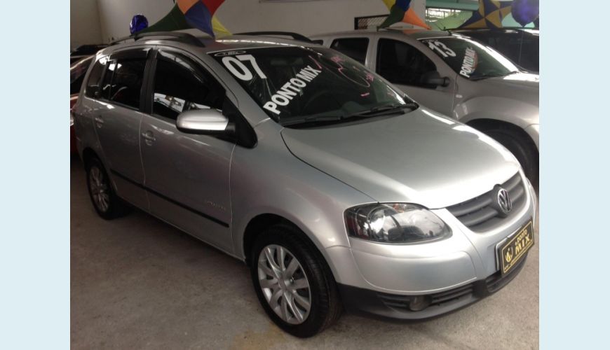 VOLKSWAGEN SPACEFOX 1.6 MI COMFORTLINE 8V FLEX 4P - PRATA - 2007 Foto 1 (Grande)