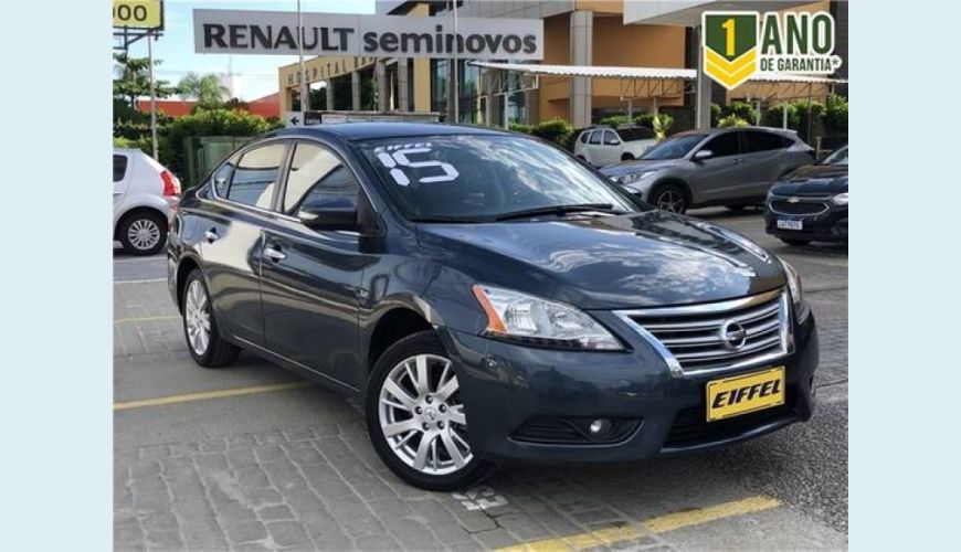 NISSAN SENTRA 2.0 SL 16V FLEX 4P AUT. - AZUL - 2015 Foto 1 (Grande)