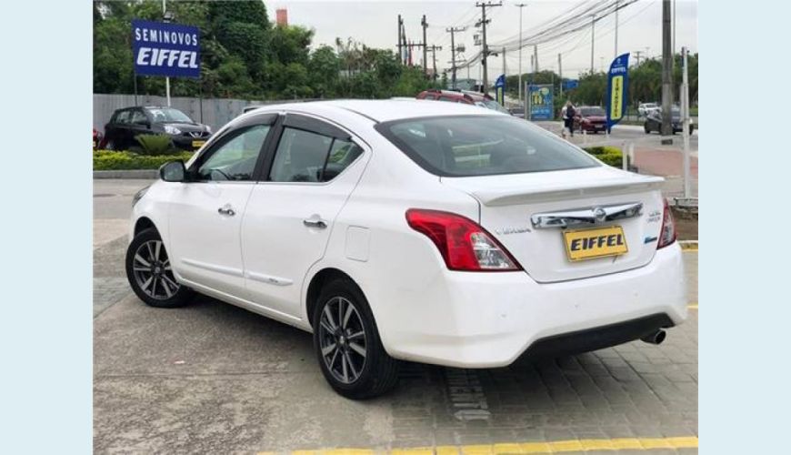 NISSAN VERSA 1.6 16V FLEXSTART UNIQUE 4P XTRONIC - BRANCO - 2018 Foto 1 (Grande)